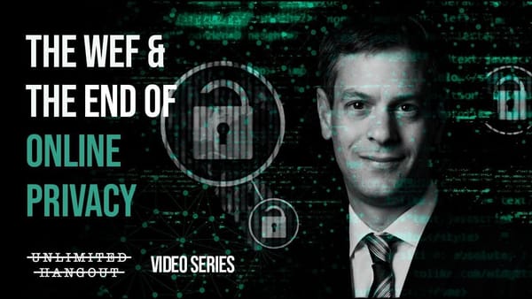 The WEF & The End of Online Privacy